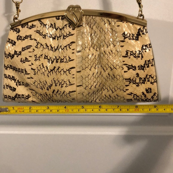 Vintage Reptile skin clutch/purse - Picture 4 of 6